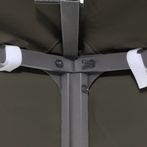 Acoperiș pentru pavilion, 3 x 3 m, gri taupe, 310 g/m² - Img 2