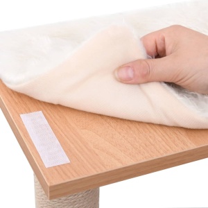 Ansamblu pentru pisici, covoraș de zgâriere din sisal, 129 cm - Img 2