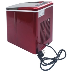 Aparat de făcut cuburi de gheață, roșu, 1,4 L, 15 kg / 24 h - Img 5