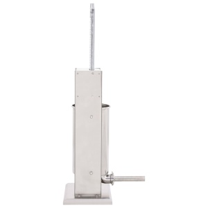 Aparat de umplut cârnați manual, argintiu, 15L, oțel inoxidabil - Img 4
