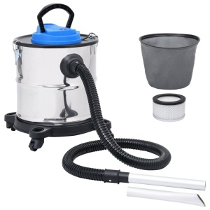 Aspirator de cenușă filtru HEPA, 1200 W, 20 L, oțel inoxidabil