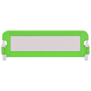 Balustradă de protecție pat copii, verde, 120x42 cm, poliester - Img 3