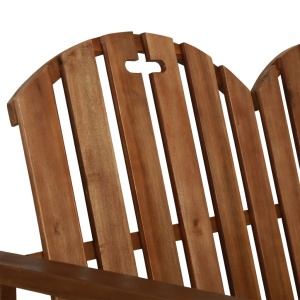 Bancă de grădină, 110 cm, lemn masiv de acacia - Img 6
