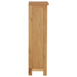 Bibliotecă 45x22,5x82 cm, lemn masiv de stejar - Img 3