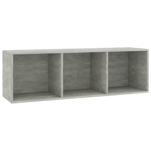 Bibliotecă/Comodă TV, gri beton, 36 x 30 x 114 cm, PAL - Img 7