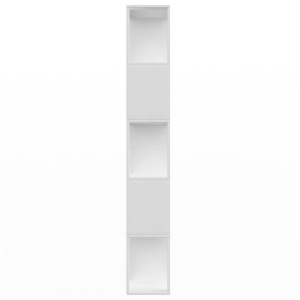 Bibliotecă/Separator cameră, alb, 80x24x159 cm, PAL - Img 5