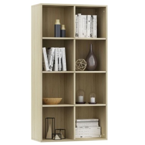 Bibliotecă/Servantă, stejar Sonoma, 66 x 30 x 130 cm, PAL - Img 3