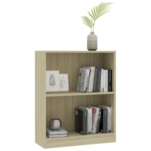 Bibliotecă, stejar Sonoma, 60 x 24 x 74,5 cm, PAL - Img 3