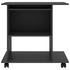 Birou de calculator, gri, 80 x 50 x 75 cm, PAL - Img 4