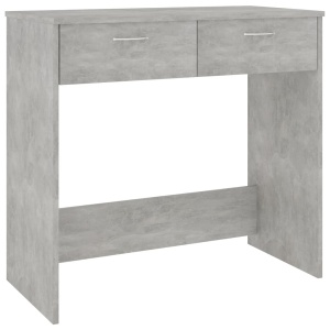 Birou, gri beton, 80 x 40 x 75 cm, PAL - Img 2