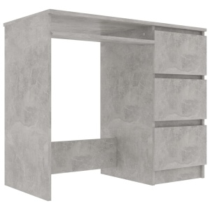Birou, gri beton, 90 x 45 x 76 cm, PAL - Img 2