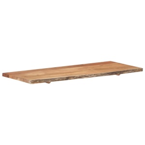Blat lavoar de baie, 140 x 55 x 3,8 cm, lemn masiv de acacia - Img 5