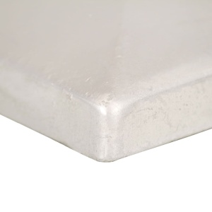 Capace stâlpi de gard piramidă 6 buc. metal galvanizat 71x71 mm - Img 5