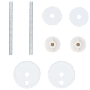 Capace WC, 2 buc., MDF, model bambus - Img 10