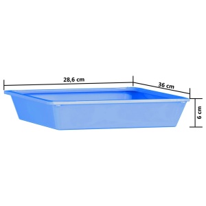 Cărucior depozitare mobil cu 15 sertare XXL multicolor plastic - Img 10