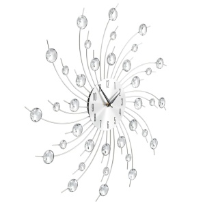 Ceas de perete, mecanism cuarț, 50 cm, design modern - Img 3
