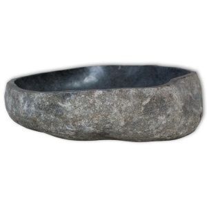 Chiuvetă din piatră de râu, 38-45 cm, ovală - Img 2