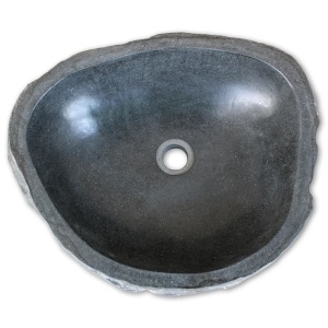 Chiuvetă din piatră de râu, 46-52 cm, oval - Img 4