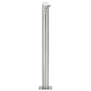 Coloană de apă de grădină, 95 cm, oțel inoxidabil, rotund - Img 4