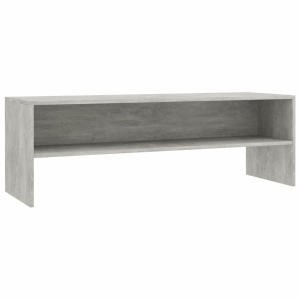 Comodă TV, gri beton, 120 x 40 x 40 cm, PAL - Img 2
