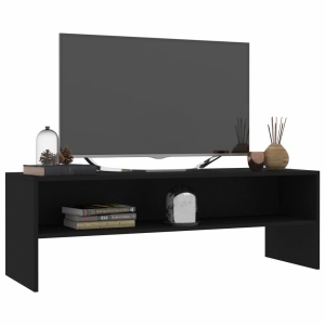 Comodă TV, negru, 120 x 40 x 40 cm, PAL - Img 3