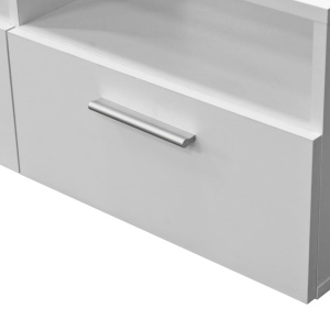 Comode TV 2 buc, PAL, 95 x 35 x 36 cm, alb ALB - Img 6