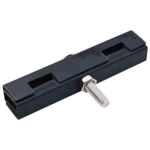 Conector in formă de U grilaj grădină, 10 seturi, antracit - Img 2