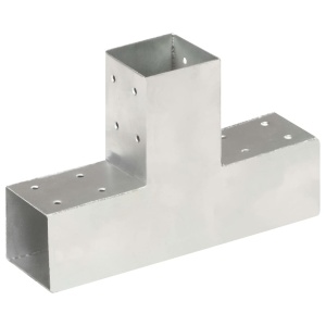 Conectori de grindă, formă T, 4 buc, 71x71 mm, metal galvanizat - Img 2