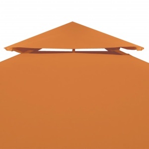 Copertină de rezervă acoperiș foișor cărămiziu 3x3 m 310 g/m² - Img 5