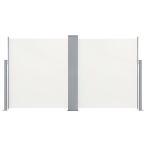 Copertină laterală retractabilă, crem, 140 x 600 cm - Img 4
