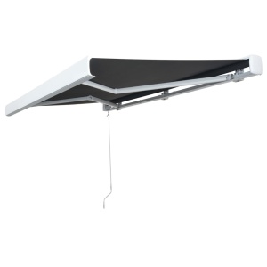 Copertină manuală tip casetă, 350 cm, antracit - Img 3