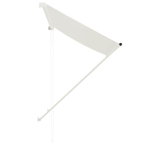 Copertină retractabilă, crem, 150 x 150 cm - Img 4