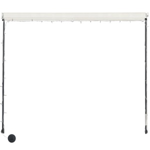 Copertină retractabilă cu LED, crem, 250 x 150 cm - Img 5