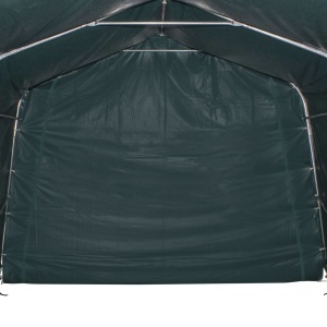 Cort de animale detașabil verde inchis 3,3x3,2m PVC 550g/m² - Img 6