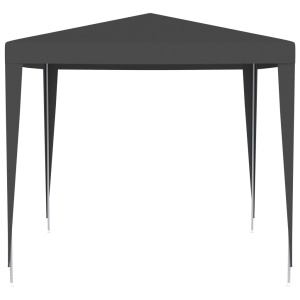 Cort de petrecere profesional, antracit, 2,5x2,5 m, 90 g/m² - Img 4