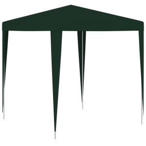 Cort de petrecere profesional, verde, 2 x 2 m