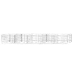 Coș gabion, 300 x 30 x 50 cm, oțel galvanizat - Img 4