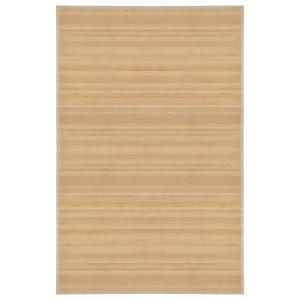 Covor din bambus, natural, 100 x 160 cm