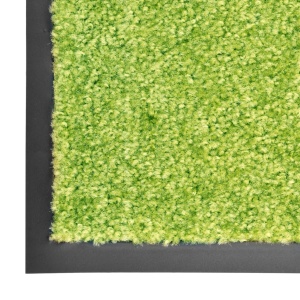 Covoraș de ușă lavabil, verde, 60 x 90 cm - Img 4