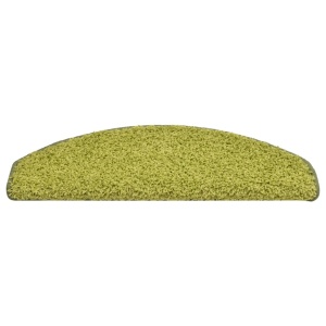 Covorașe pentru trepte scară, 15 buc., verde, 65 x 21 x 4 cm - Img 8