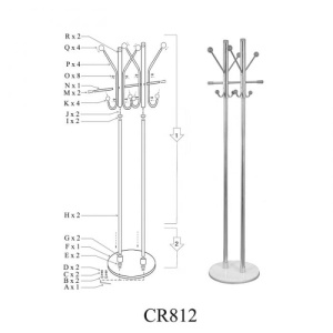 Cuier cromat SL CR812 - Img 2