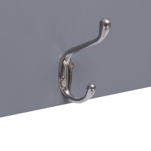 Cuier de perete WELCOME, gri, 74 x 29,5 cm - Img 4