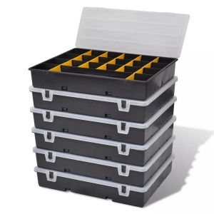 Cutii organizator pentru depozitare scule 6 bucăți - Img 3