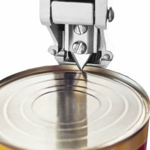 Deschizător conserve, argintiu 70 cm aluminiu & oțel inoxidabil - Img 3