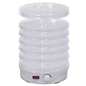 Deshidrator de alimente cu 6 tăvi rotund - Img 3