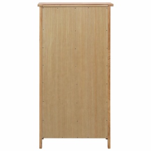 Dulap de pantofi, 76 x 37 x 105 cm, lemn masiv de stejar - Img 5
