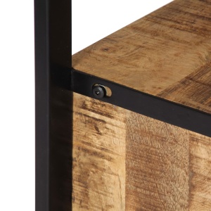 Dulap lateral, 120 x 30 x 75 cm, lemn masiv de mango - Img 6