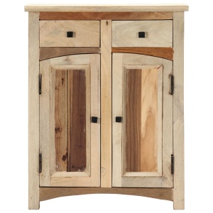 Dulap lateral, 60 x 30 x 75 cm, lemn masiv reciclat - Img 8