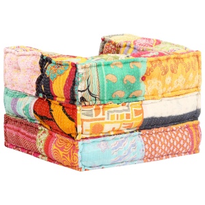 Fotoliu puf, model petice, material textil - Img 2