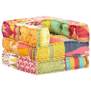 Fotoliu puf, model petice, material textil - Img 9